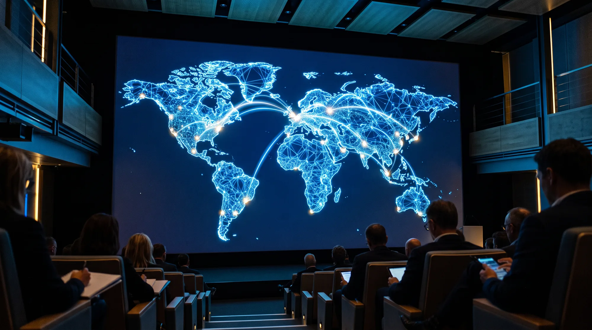 Global sourcing and logistics network